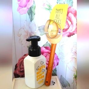 EggCited BBW Handsoap + Rae Dunn That's All Yolks Baking Accessories • New •